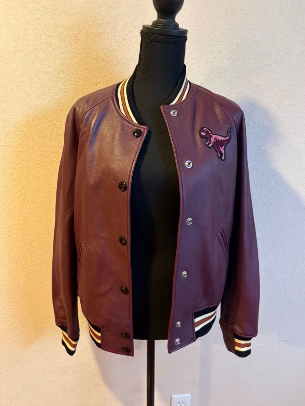 Coach lambskin jacket